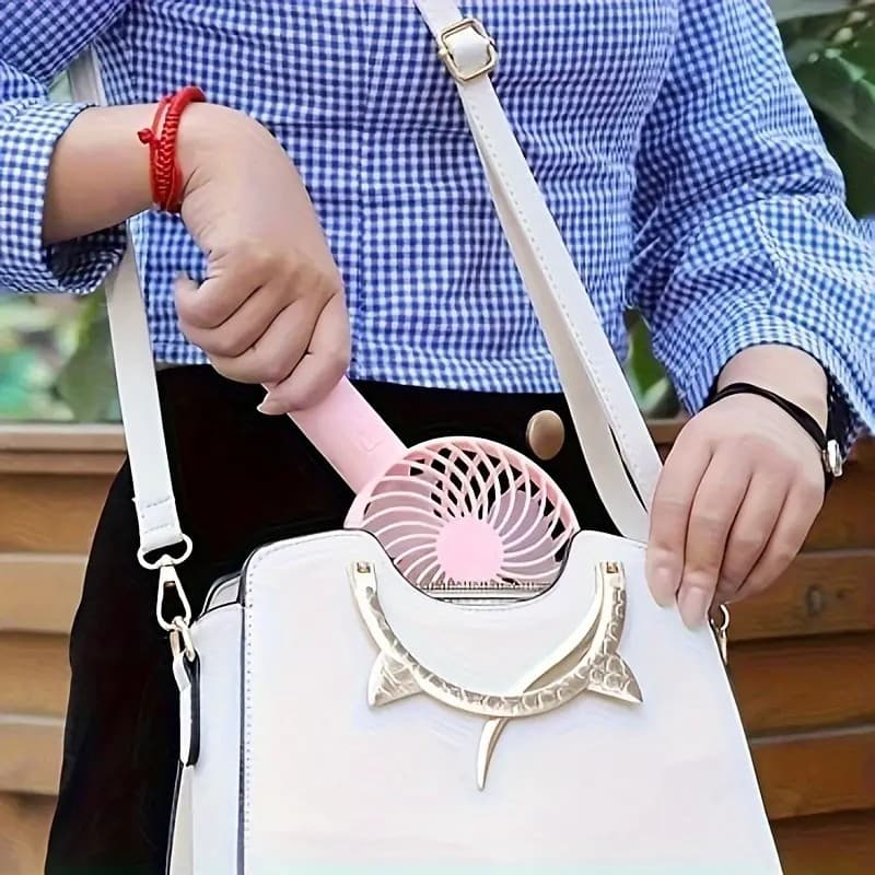 Rechargeable Portable Mini Electric Desktop Fan — image 3