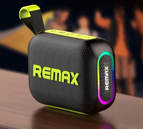 Remax RB M7 Portable Wireless Speaker - IP67 Waterproof, RGB Light, TWS HiFi Sound Loudspeaker — image 1