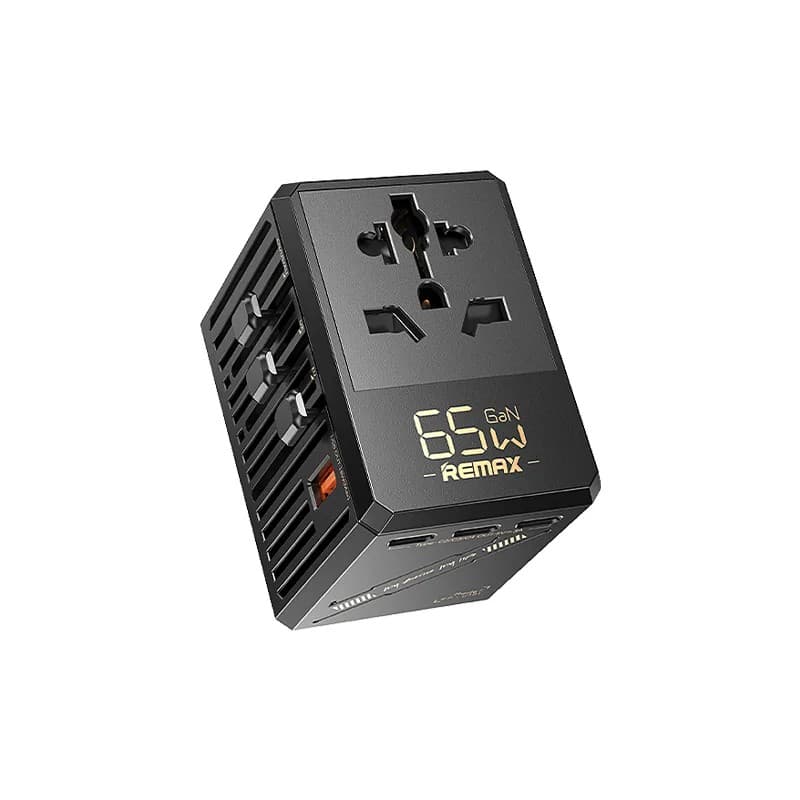 Remax RP U191 65W GaN Multifunctional Travel Adapter — image 1