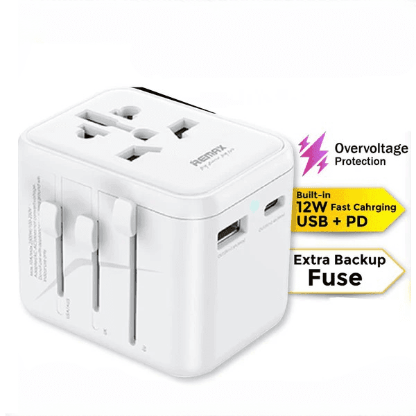Remax RP U23 Astro Series 2.4A Universal Travel Adapter Charger 12W — image 1