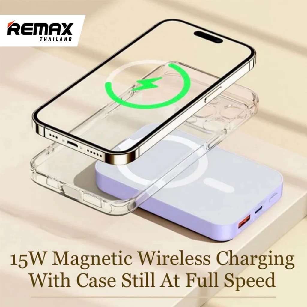 Remax RPP 525 Wireless Magnetic Fast Charging 10000mAh Powerbank — image 2