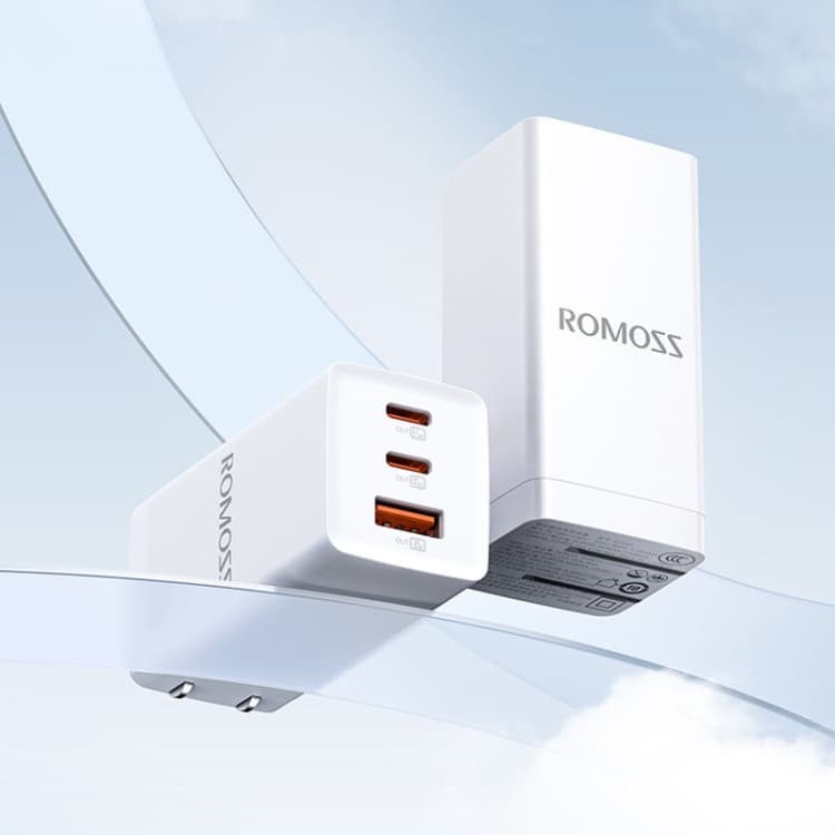ROMOSS AC65H 65W GaN Fast Charger Foldable USB & Type-C Multifunctional Adapter — image 1