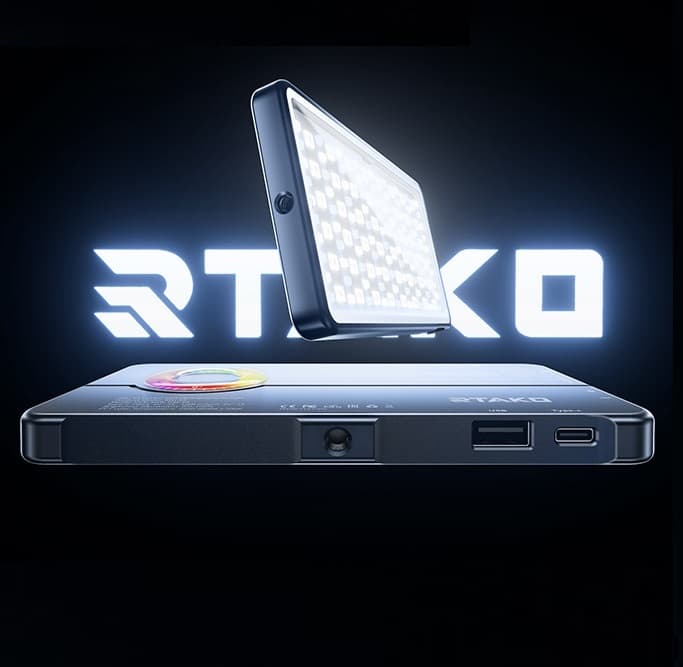 RTAKO RDJ-03 Pocket RGB Photography Fill Light — image 1