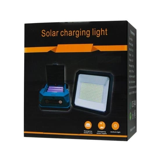 Ruilang RL-688 Solar LED Flood Light , 6500K, 216 LEDs, Rechargeable 18650 Battery — image 6