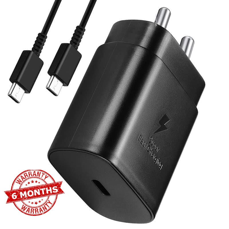 Samsung 25 Watt Charger Adapter With Type C Cable — image 1