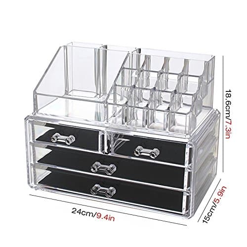 Shag Cosmetic Organizer Makeup Storage Box Lipstick Holder Stand — image 3