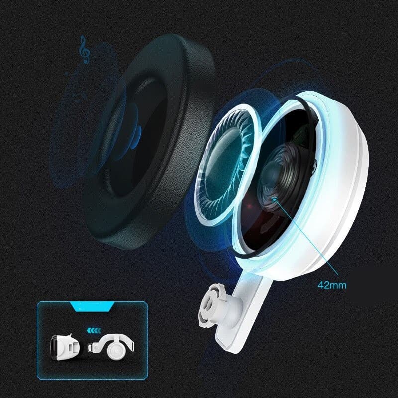 Shinecon G06EB VR Box Virtual Reality 3D Glasses With Earphone Headset — image 4