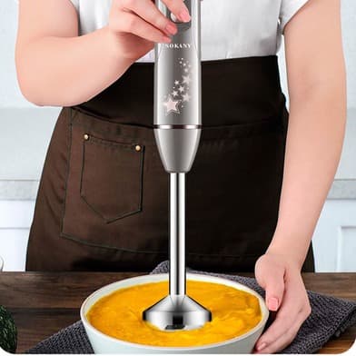 SOKANY SK 02013 Hand Blender – 2-in-1 Electric Handheld Blender With Stainless Steel Blades — image 2
