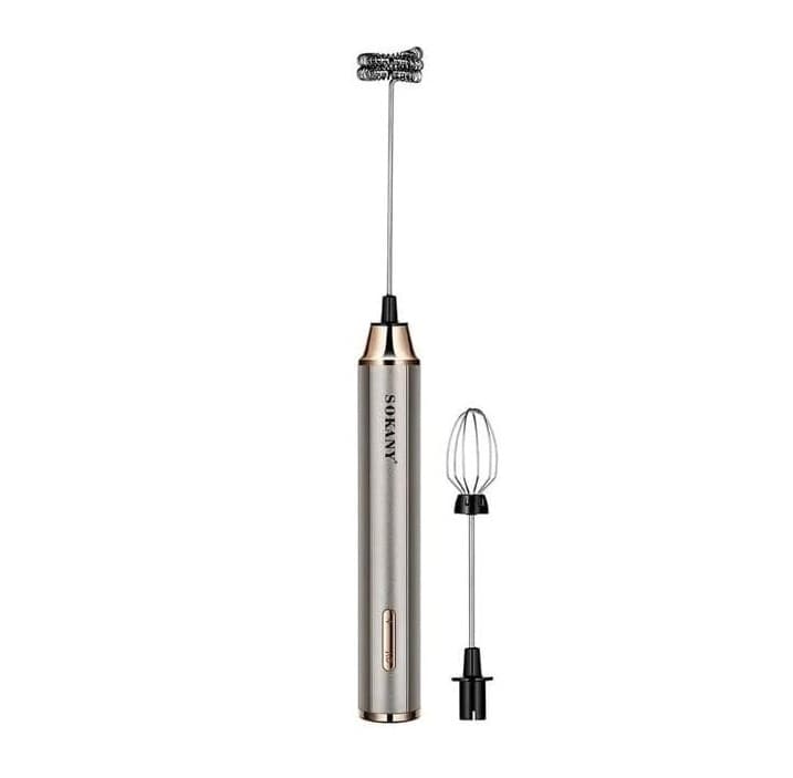 Sokany SK-02018 2-in-1 USB Rechargeable Coffee Beater Hand Mixer / Frother — image 1