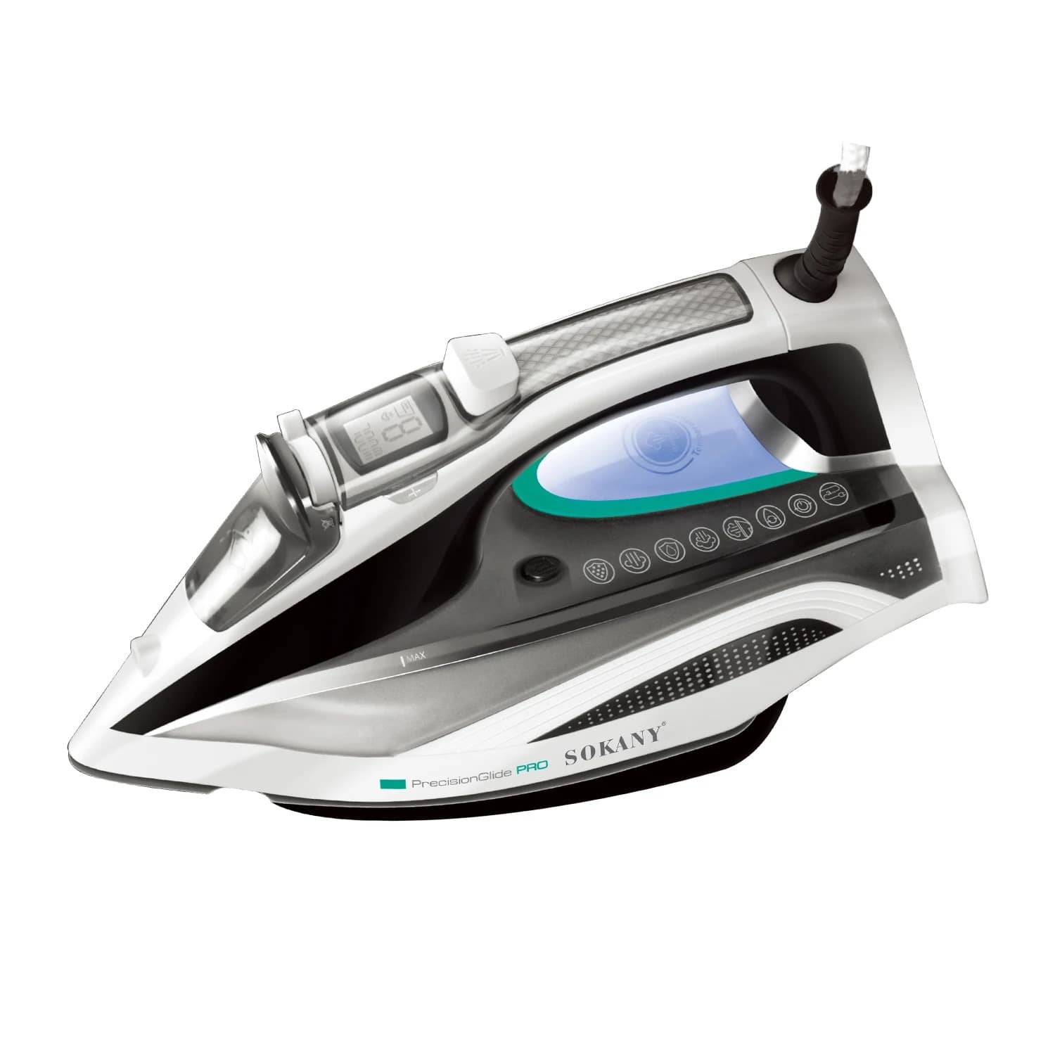 SOKANY SK‑11030 Steam Iron with Ceramic Soleplate And 400ml Water Tank — image 1