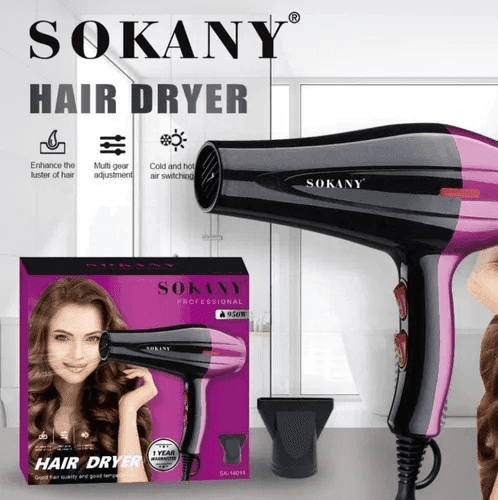Sokany SK 14014 Hair Dryer 950 Watt — image 4