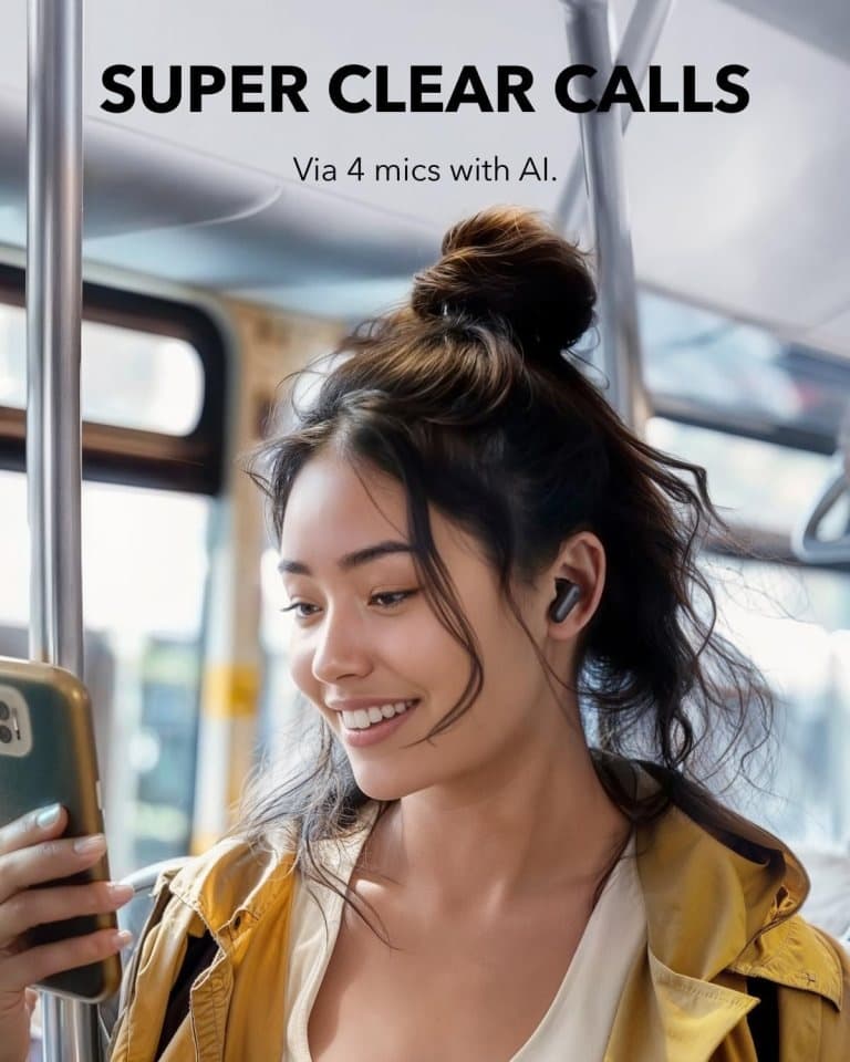 Soundcore P30i by Anker Noise Cancelling Earbuds, Powerful Bass, 45H Playtime, IP54 — image 5