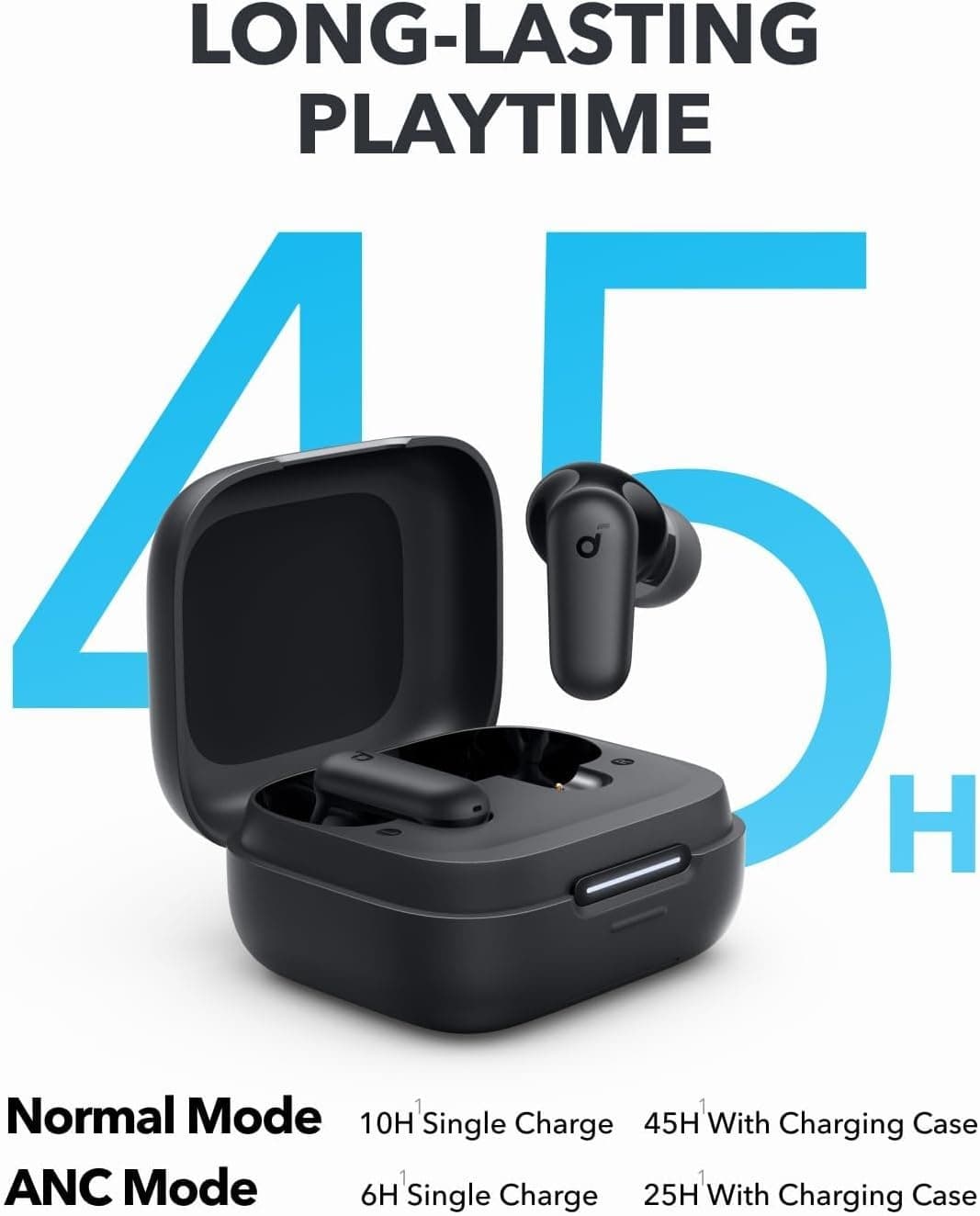 Soundcore P30i by Anker Noise Cancelling Earbuds, Powerful Bass, 45H Playtime, IP54 — image 6