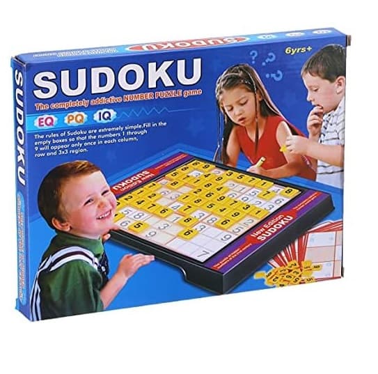 Sudoku Board Games for Kid & Adult Completely Addictive Number Puzzle Game Educational Toy — image 1