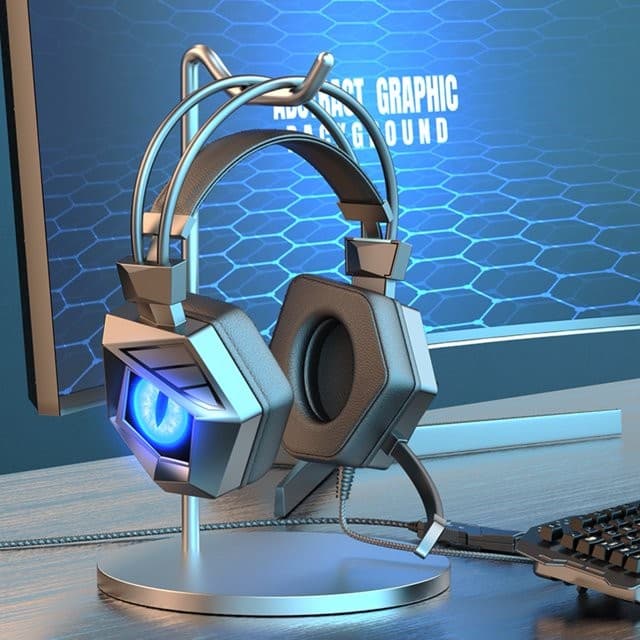 SY G15 Cool Breathing Light 3.5mm Wired Gaming Headphone — image 3