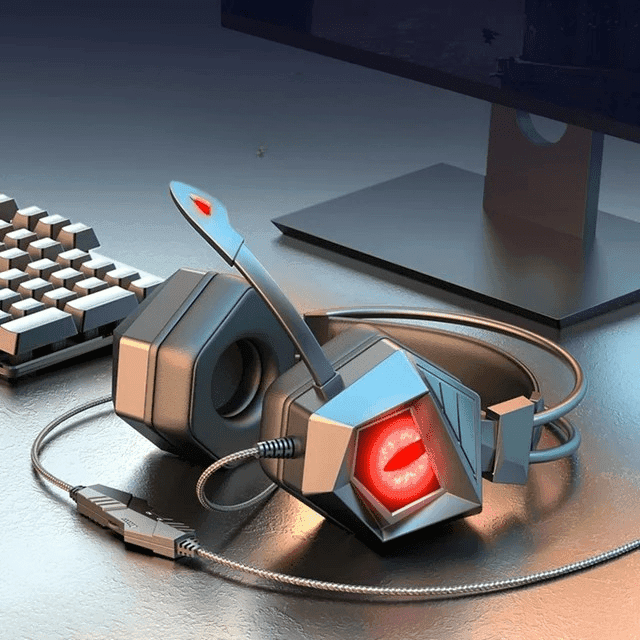 SY G15 Cool Breathing Light 3.5mm Wired Gaming Headphone — image 4