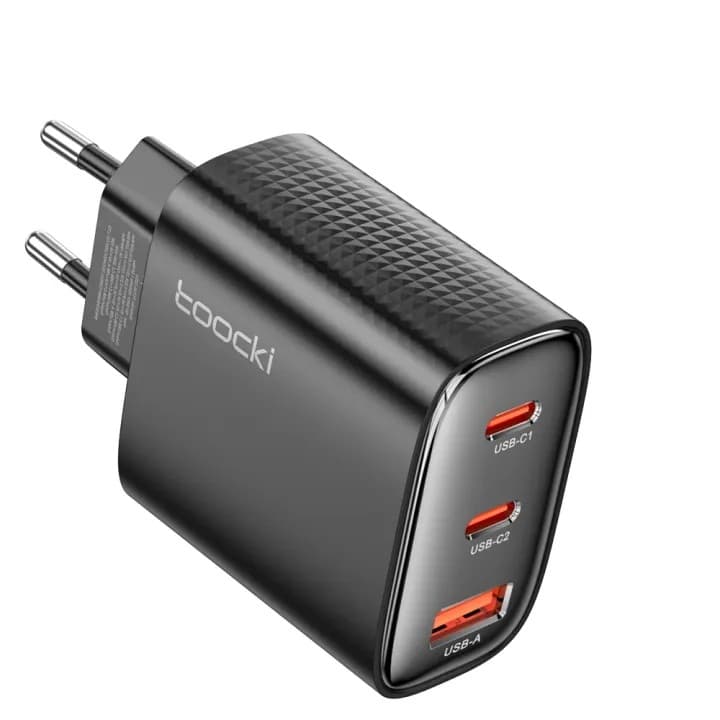 Toocki CS3 40W GaN USB Charger Type C QC 4.0 Quick Charge Dual Type C Fast Phone Charger — image 1