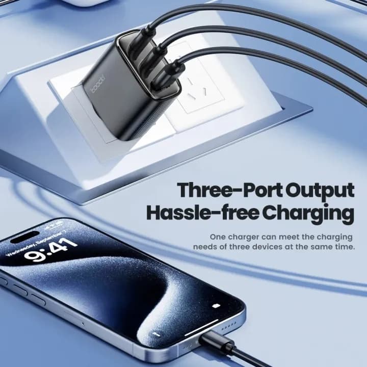 Toocki CS3 40W GaN USB Charger Type C QC 4.0 Quick Charge Dual Type C Fast Phone Charger — image 3