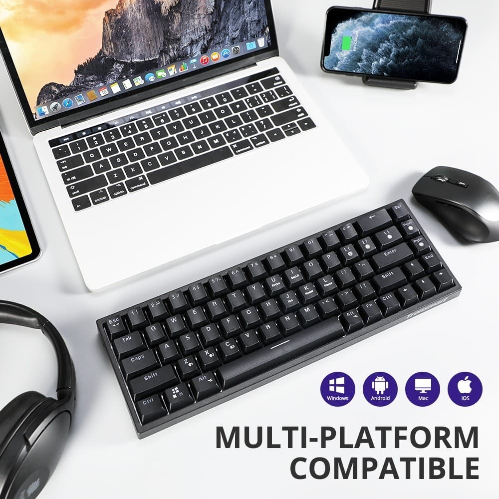 Tronsmart Elite 2.4GHz Bluetooth Wireless Mechanical Gaming Keyboard — image 3