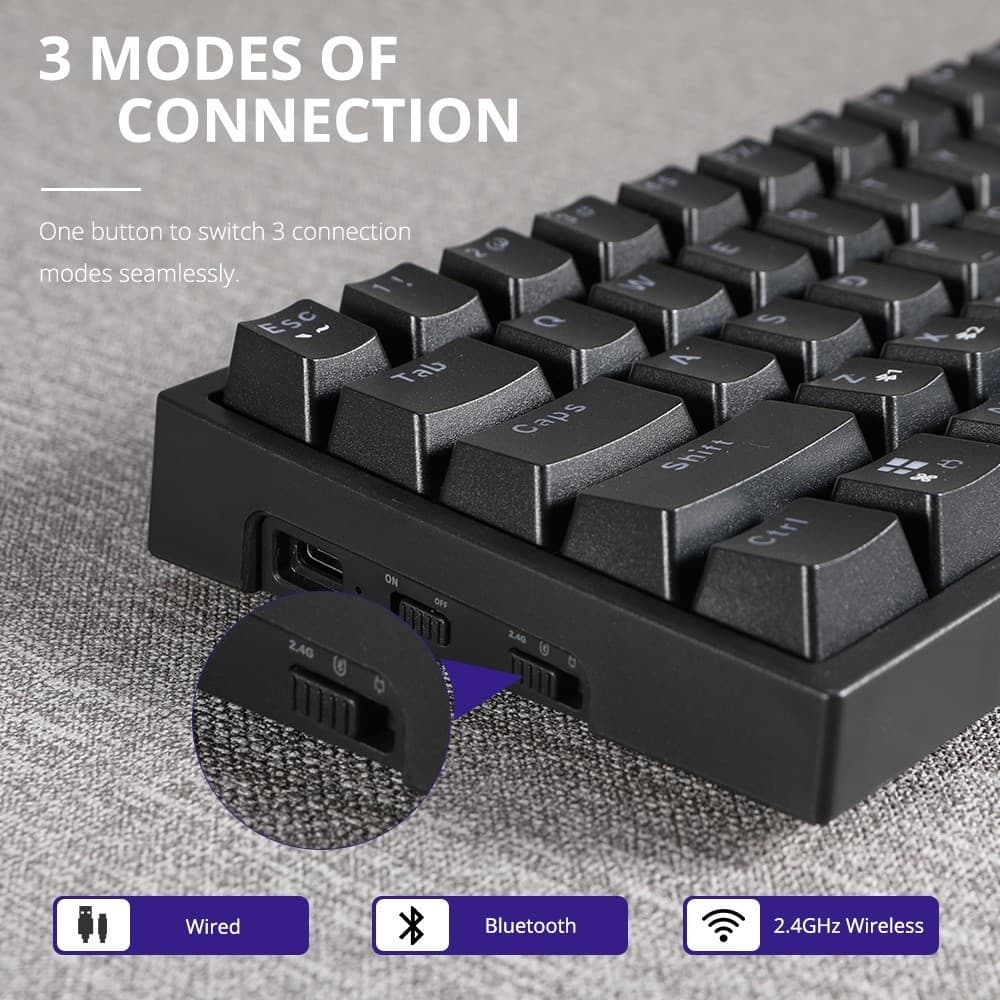 Tronsmart Elite 2.4GHz Bluetooth Wireless Mechanical Gaming Keyboard — image 2