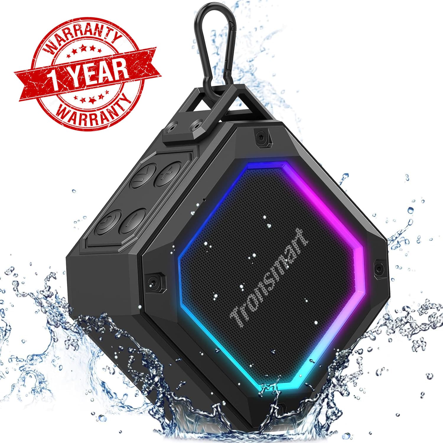 Tronsmart Groove 2 Portable Bluetooth Speaker With Extra Bass IPX7 Waterproof — image 1