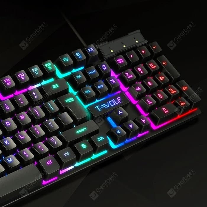 TWOLF TF200 Wired Keyboard And Mouse Kit Gaming LED Backlight — image 5
