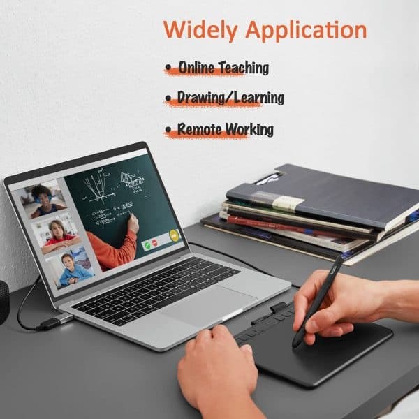 UGEE S640 Graphic Drawing Tablet With Battery-Free Stylus And 10 Express Keys — image 6
