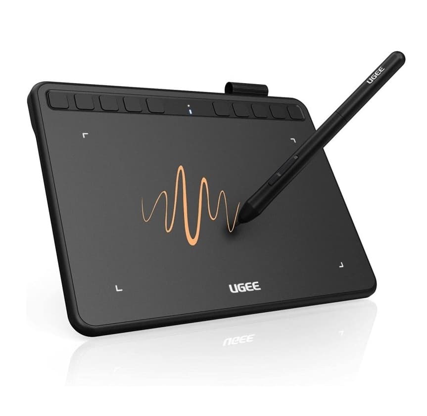UGEE S640 Graphic Drawing Tablet With Battery-Free Stylus And 10 Express Keys — image 1