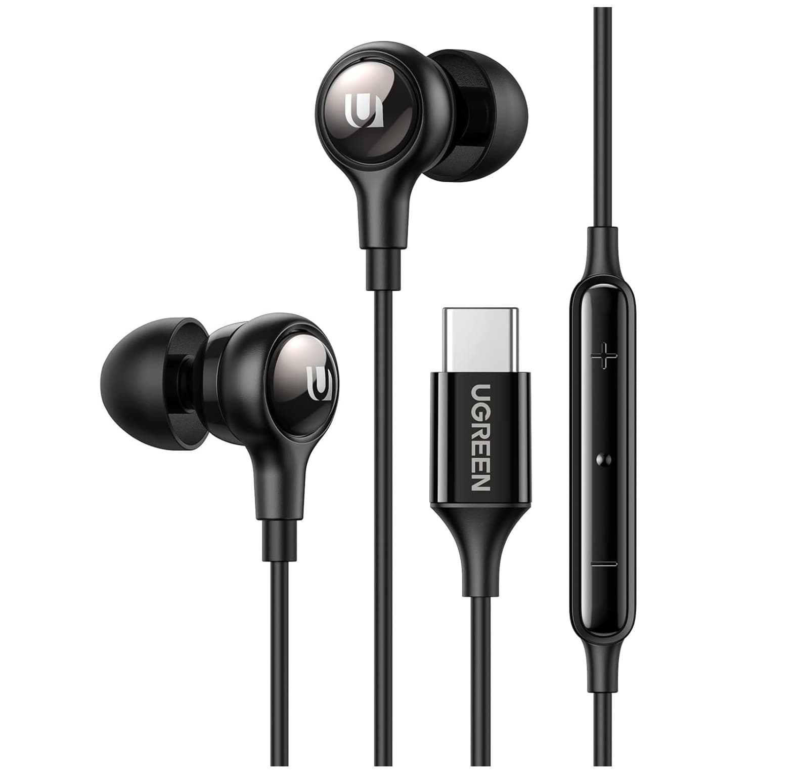 UGREEN 30638 Type-C In-Ear Wired Earphones With Built-in Microphone — image 1
