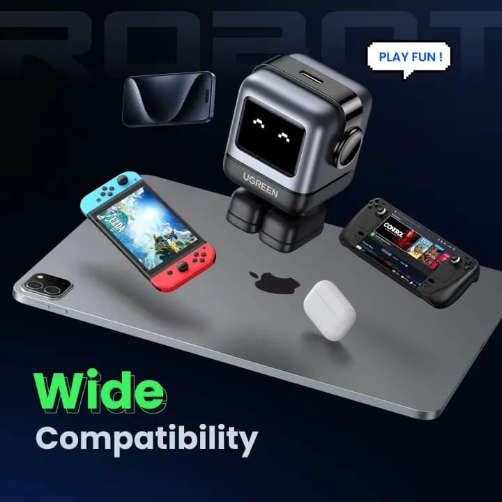 UGREEN Nexode RG 30W USB C Robot GaN Fast Charger Power Adapter — image 5