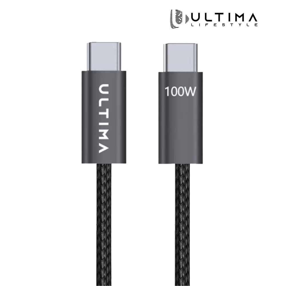 Ultima Flow 100W Type-C to Type-C Nylon Braided Cable — image 1