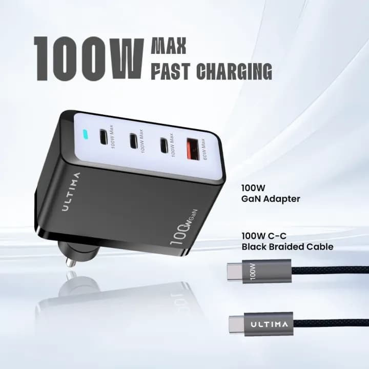 Ultima Rapid 100 100W GaN 4-Port Fast Charger — image 2