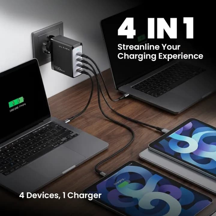 Ultima Rapid 100 100W GaN 4-Port Fast Charger — image 4