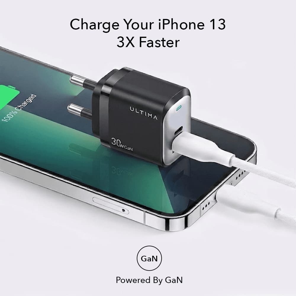 Ultima Rapid 30W Charger Dual Port GaN Charging Adapter — image 4