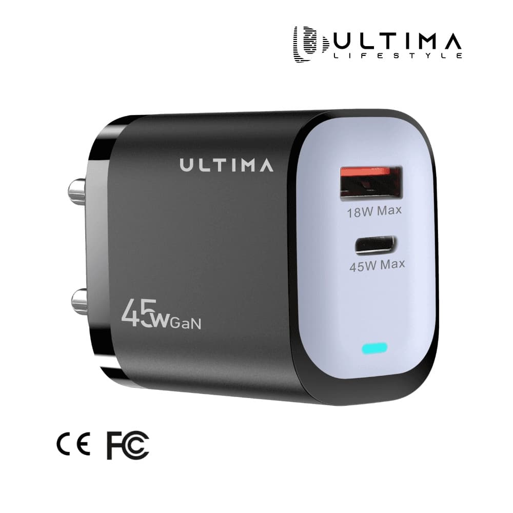Ultima Rapid 45W Dual Port GaN Charging Adapter — image 1