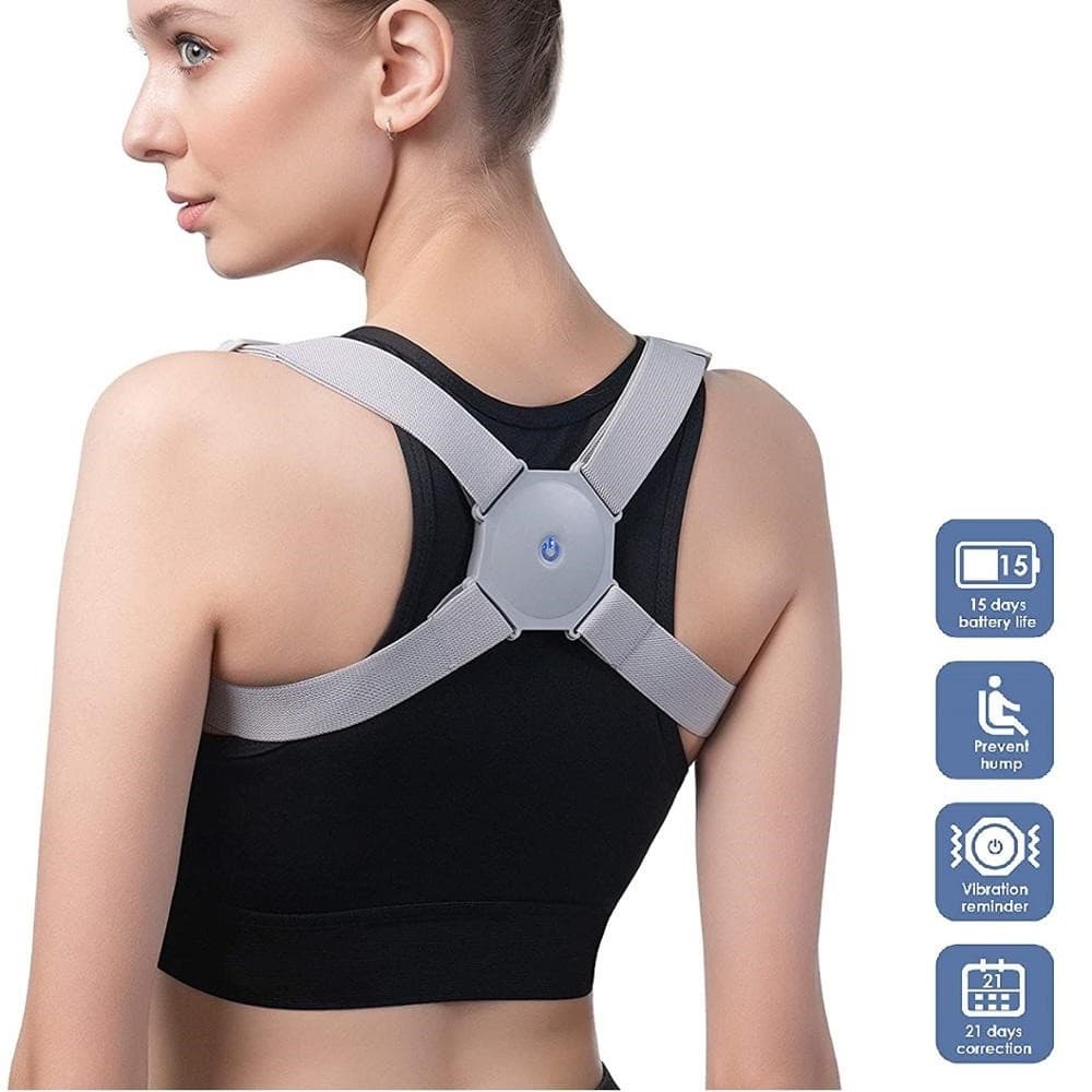Unisex Adjustable Sensor Back Posture Correction Belt — image 1