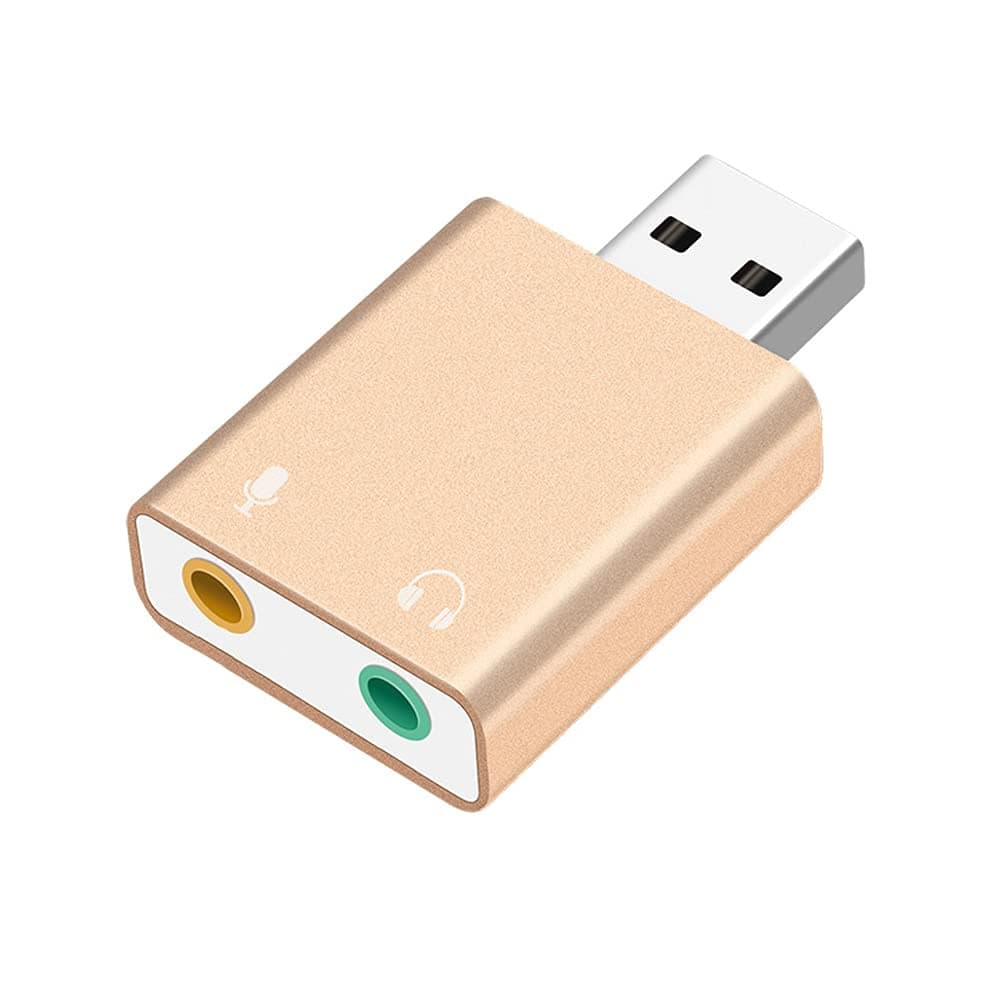 USB Mini Sound Card External Audio Adapter Interface Converter — image 1
