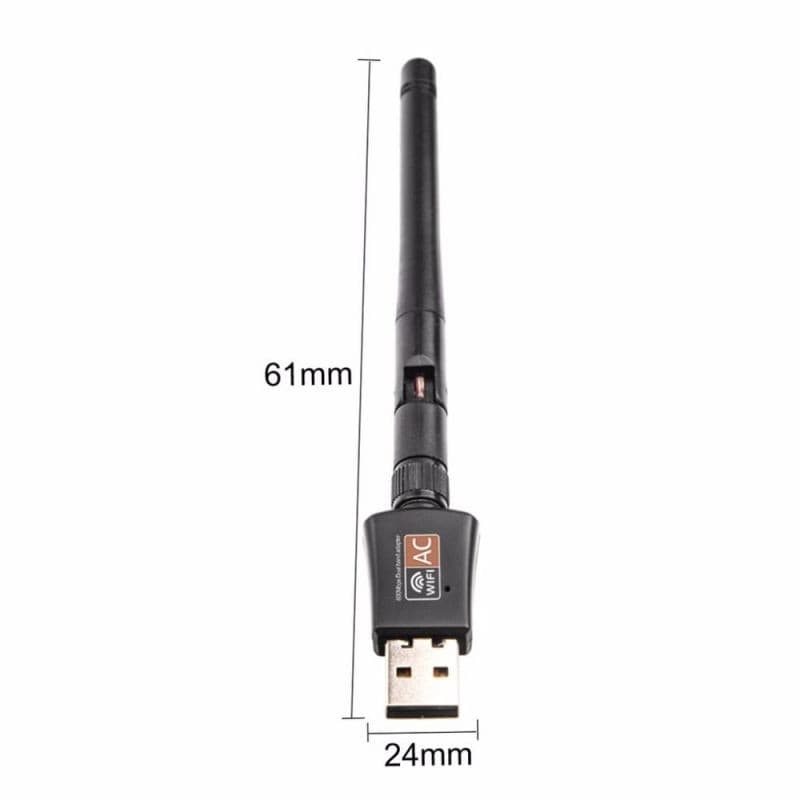 USB WiFi Adapter ac 600Mbps Dual Band 2.4GHz/5.8GHz — image 3