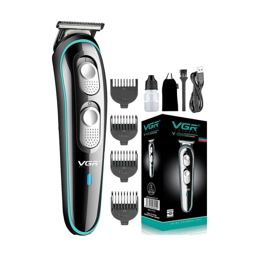 VGR V055 Professional Cordless Rechargeable Beard Hair Trimmer Clippers Cutter — image 2