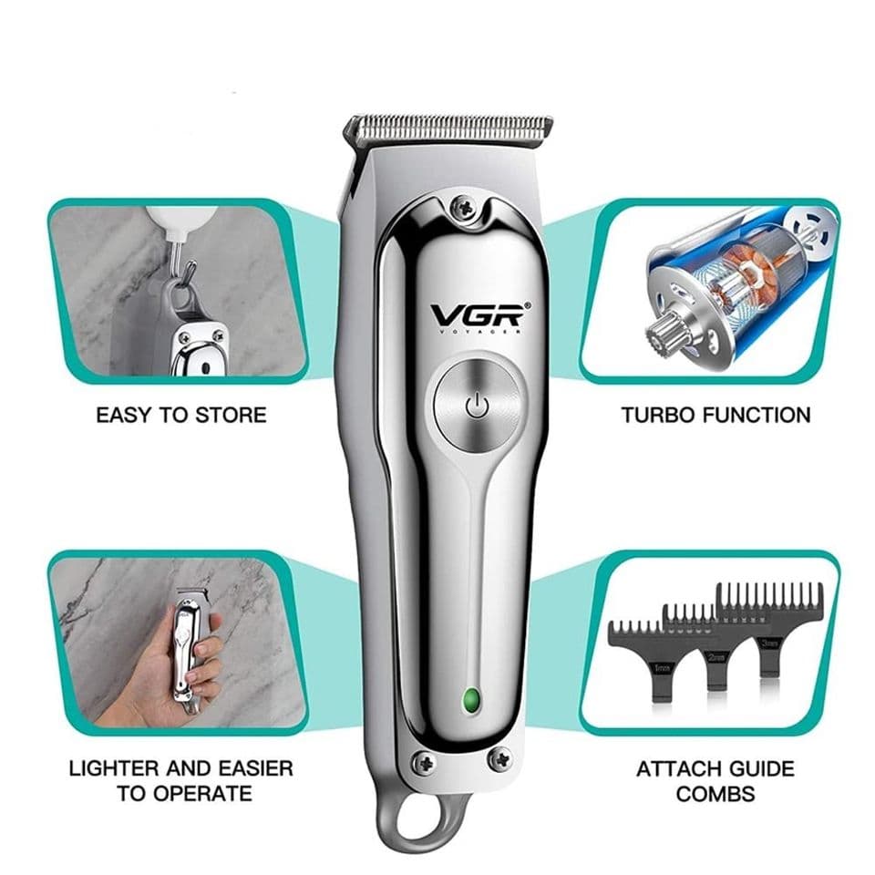 VGR V071 Cordless Professional Hair Clipper Cutter — image 2