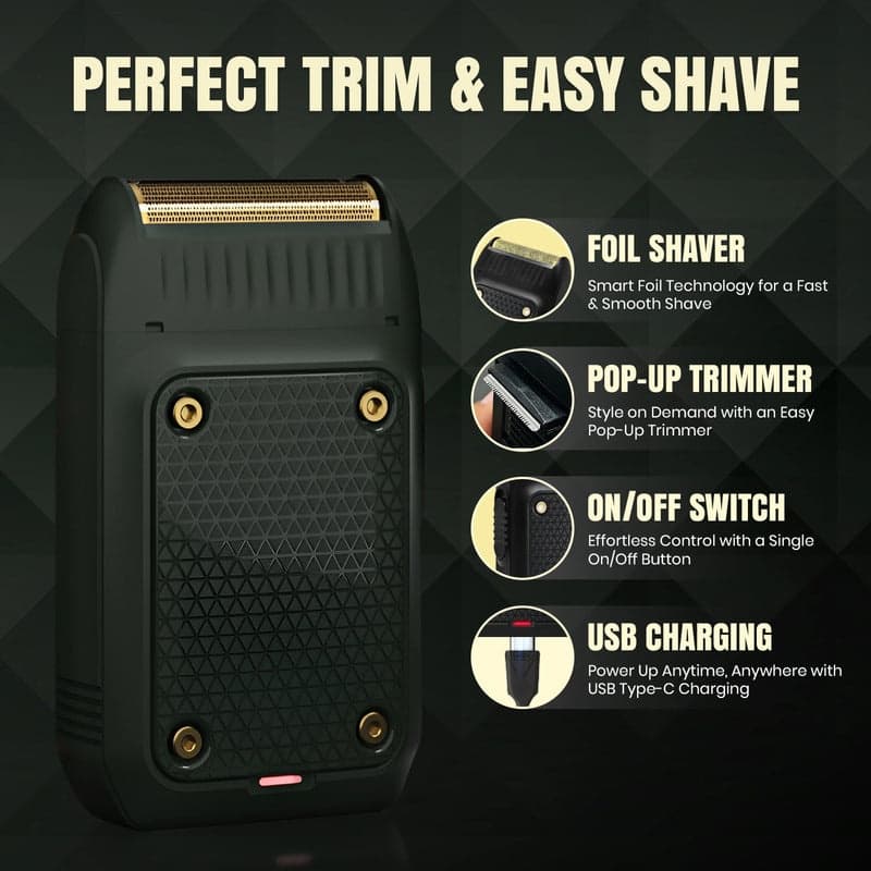 VGR V353 Limited Edition 2-in-1 Beard Shaver For Men — image 3