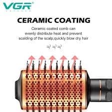 VGR V494 Rotating Hot Air Styler And Comb for Women — image 2