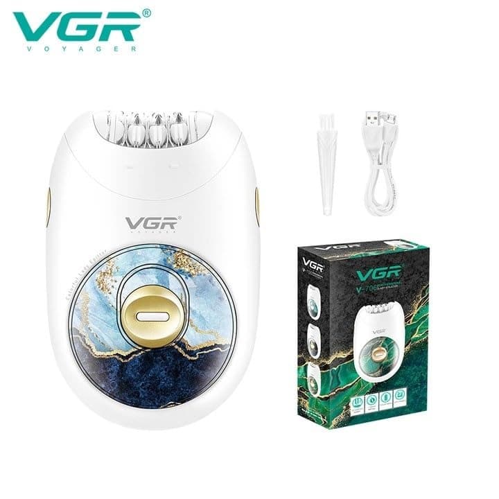 VGR V706 Cordless Professional Women’s Epilator For Face, Legs, Underarms & Bikini — image 2