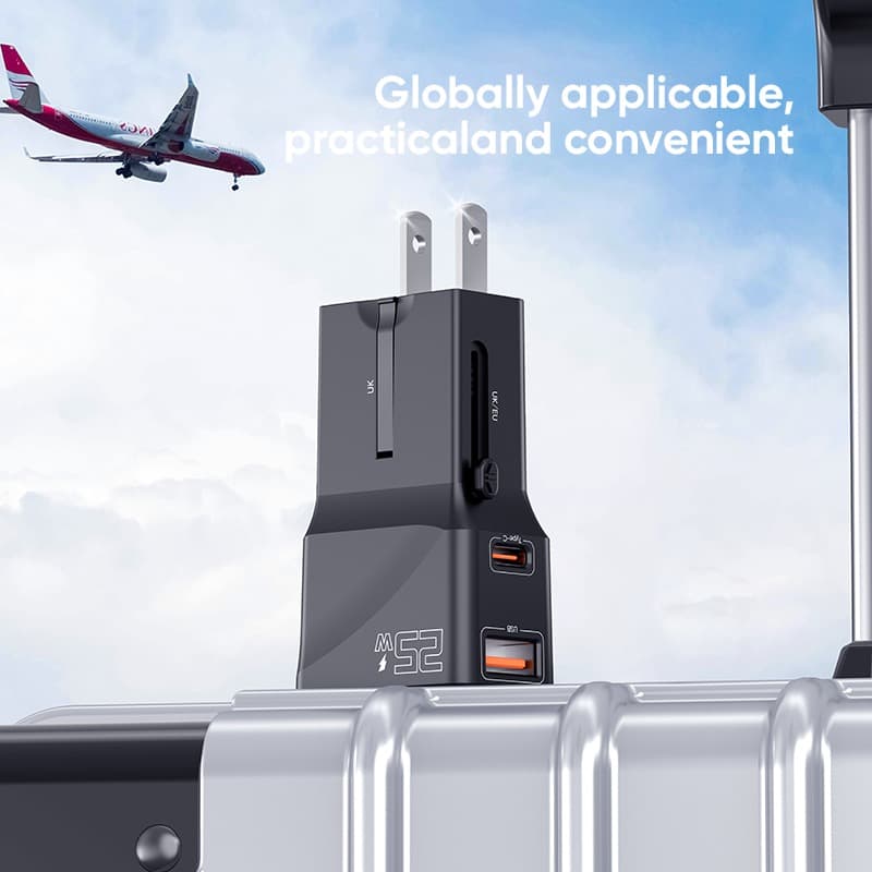 Vidvie TA4405 25W Global Universal Conversion Charger Travel Adapter — image 2