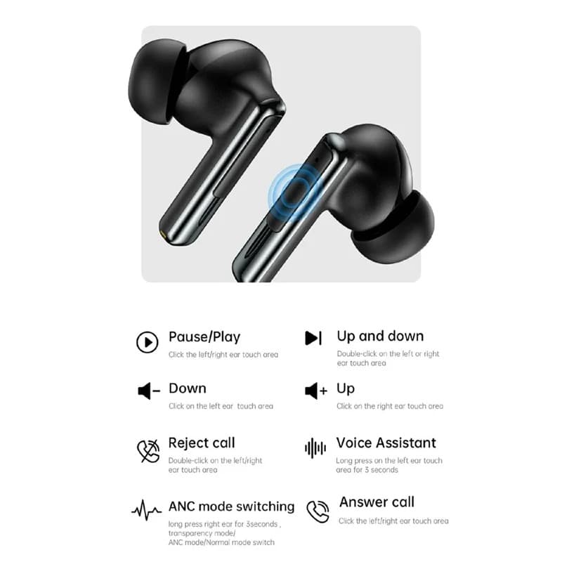 WIWU T33 ANC Pro IPX4 Waterproof ANC Wireless Earbuds — image 4