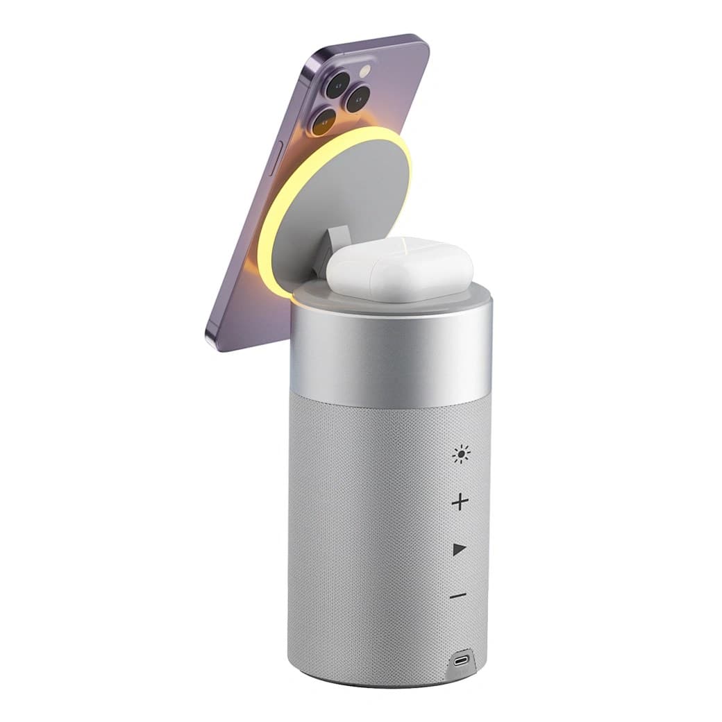 Wiwu W022 3 In 1 Wireless Charger Speaker — image 2