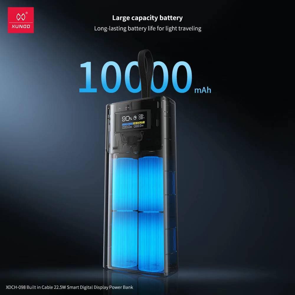 Xundd XDCH 098 10000mAh Smart Digital Display 22.5 Watt Powerbank — image 5