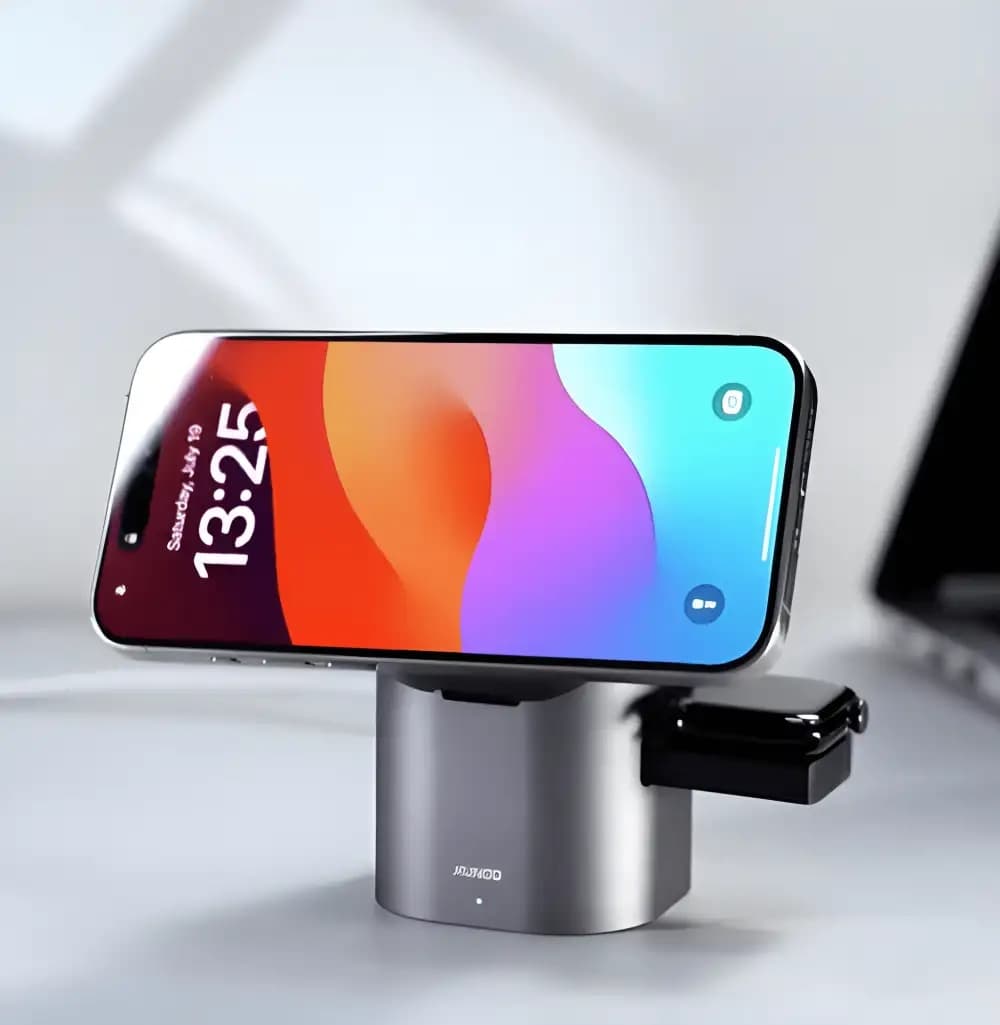 XUNDD XDCH120 3-in-1 Magnetic Wireless Charger Stand — image 2
