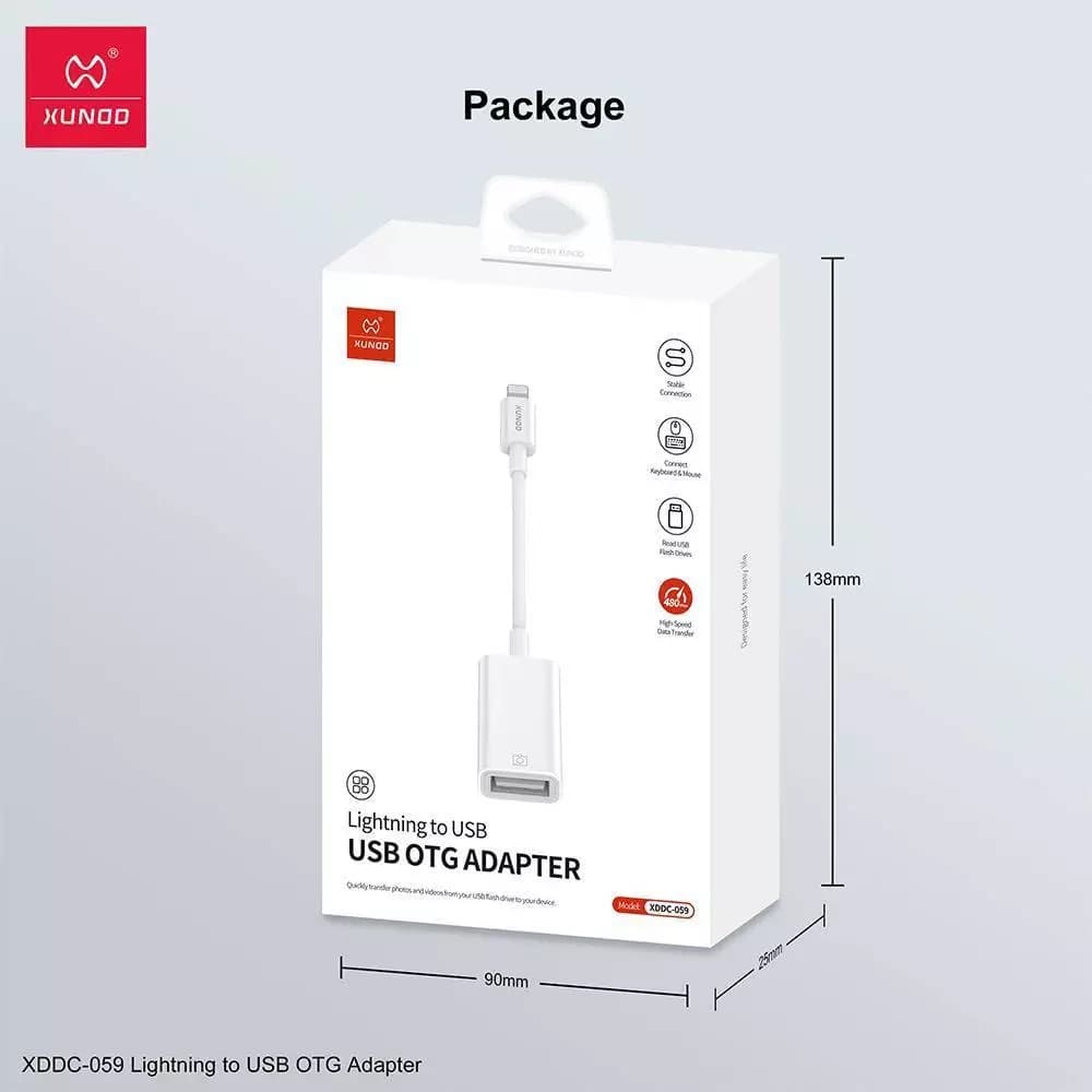 Xundd XDDC-059 Lightning To USB OTG Adapter — image 3