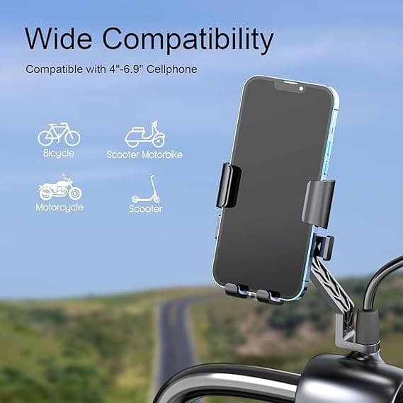 XY085 Universal Bike And Scooter Mobile Phone Holder — image 5
